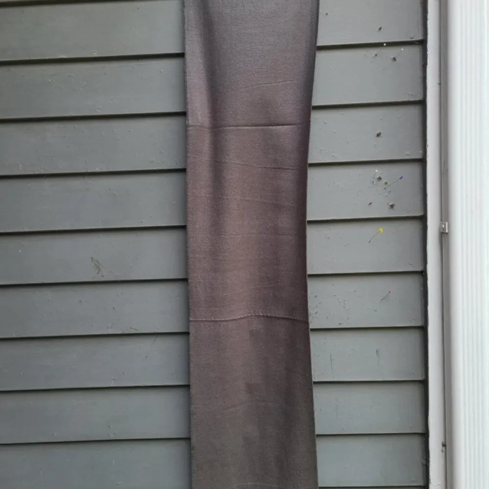 100% Cashmere Scarf Made in Scotland Military Green